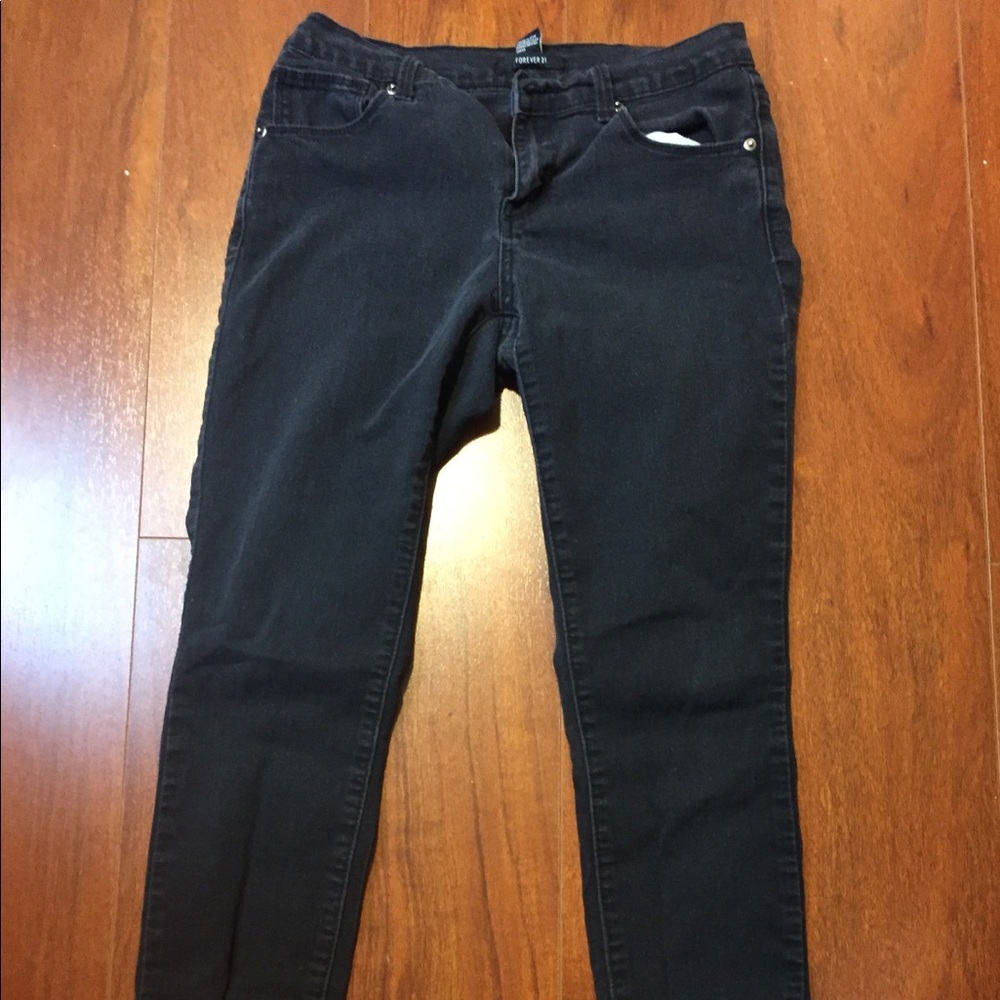 Washed out jeans